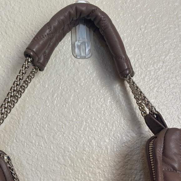 Chanel Brown Leather Bag with Gold Chain - Picture 11 of 11